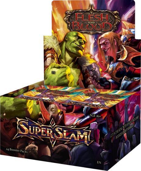 Flesh and Blood - Super Slam Booster Display - 24 Booster - Englisch