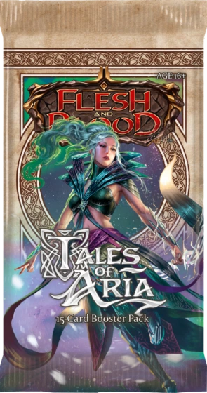 Flesh and Blood -  Tales of Aria First Edition Booster Display - 24 Booster - Englisch
