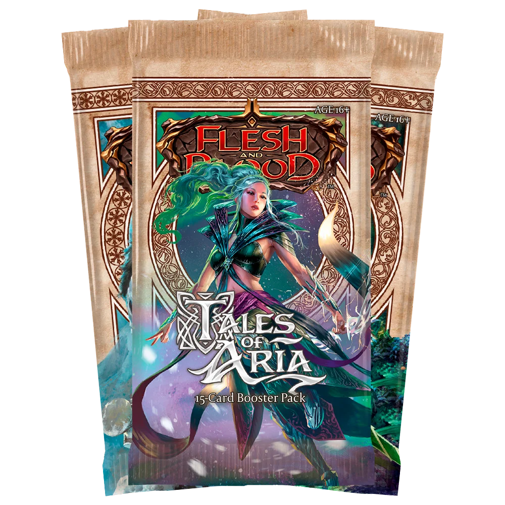 Flesh and Blood -  Tales of Aria First Edition Booster Display - 24 Booster - Englisch