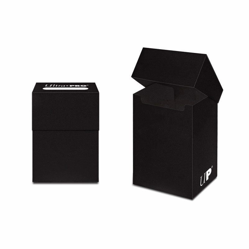 Ultra Pro - Deckbox 80+ Schwarz - Kartenbox für Sammelkarten