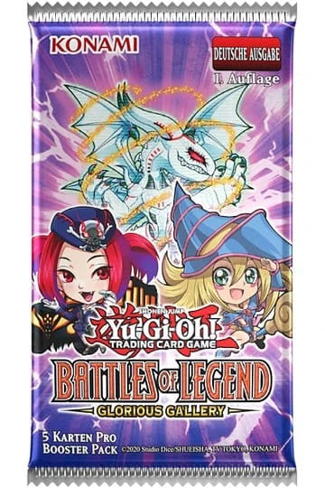 Yu-Gi-Oh! - Battles of Legend Glorious Gallery Booster Display - 1.Auflage - 24 Booster - Deutsch