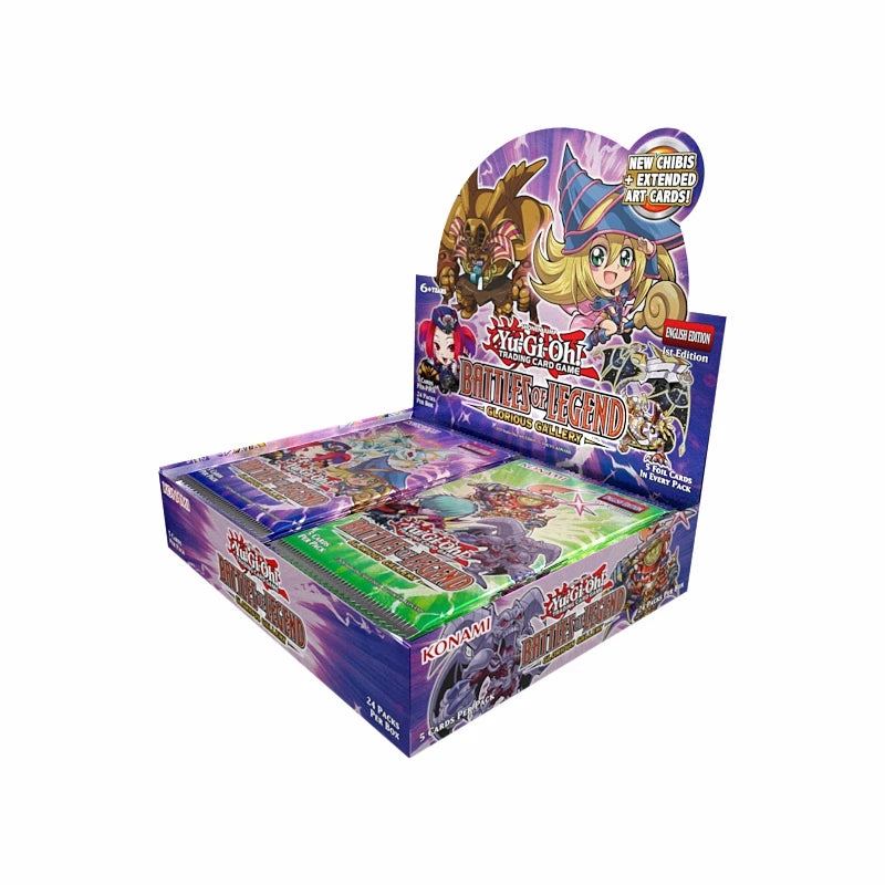 Yu-Gi-Oh! - Battles of Legend Glorious Gallery Booster Display - 1.Auflage - 24 Booster - Englisch