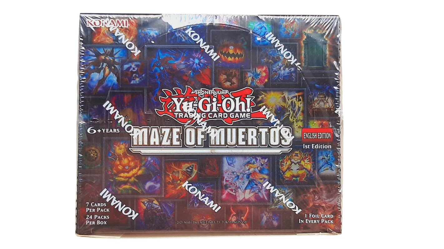 Yu-Gi-Oh! - Maze of Muertos Booster Display - 1.Auflage - 24 Booster - Englisch