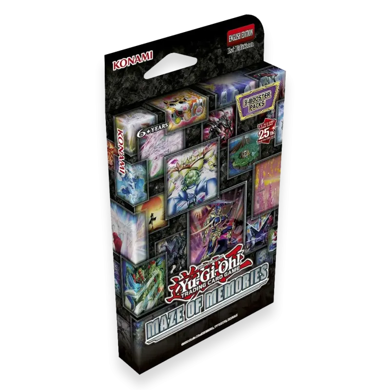 Yu-Gi-Oh! - Maze of Memories Box - 1. Auflage - 3 Booster - Englisch