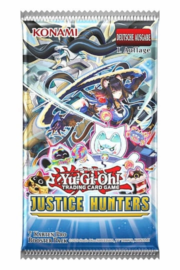 Yu-Gi-Oh! - Justice Hunters Booster Display - 1.Auflage - 24 Booster - Deutsch