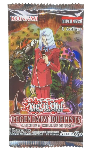 Yu-Gi-Oh! - Legendary Duelists: Ancient Millennium - 1.Auflage - 1 Booster - Deutsch