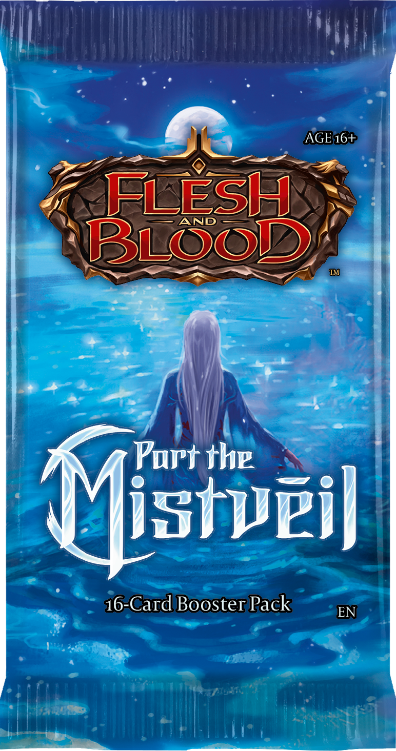 Flesh and Blood TCG - Part the Mistveil Booster Display - 24 Booster - Englisch