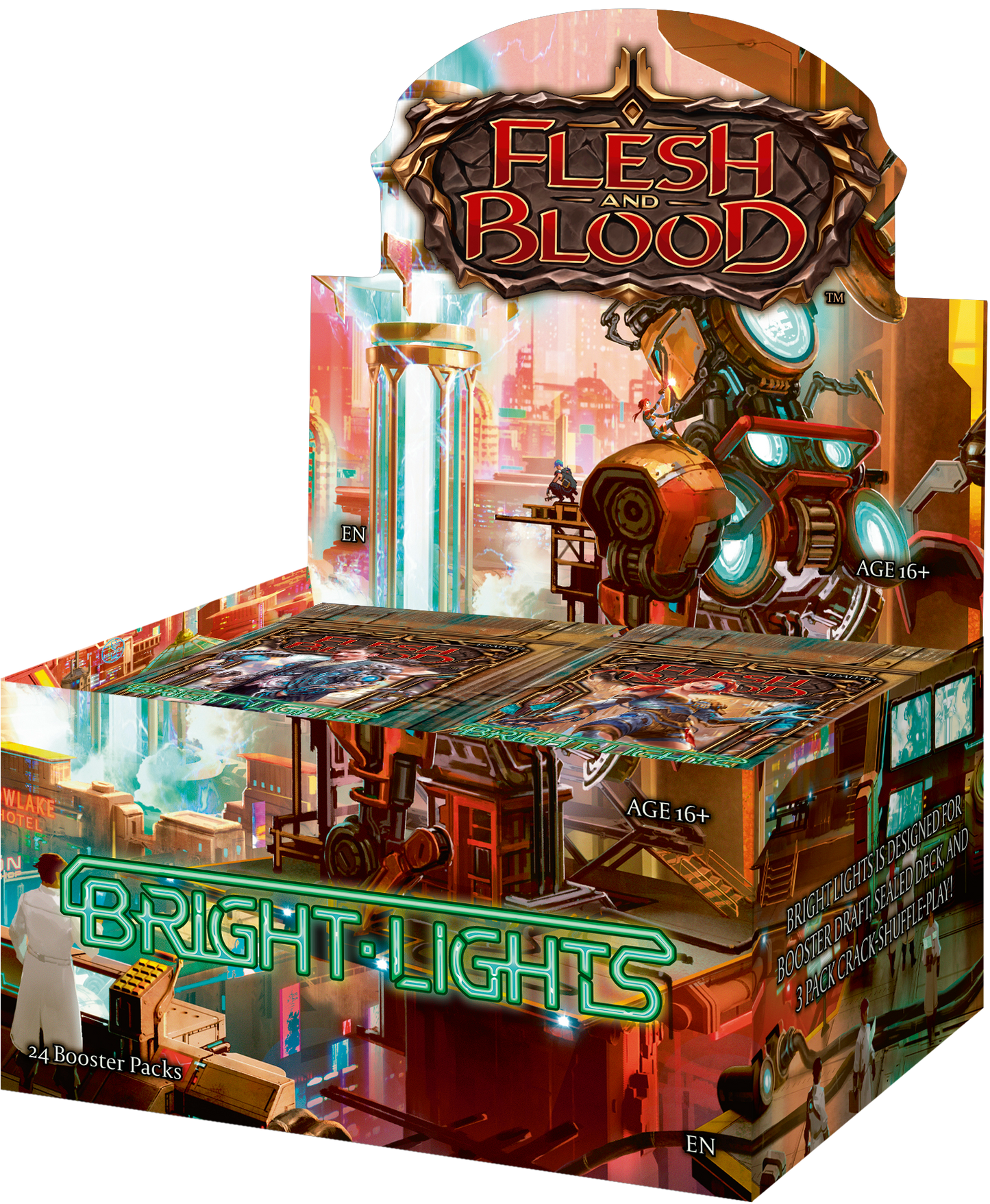 Flesh and Blood TCG - Bright Lights Booster Display - 24 Booster - Englisch
