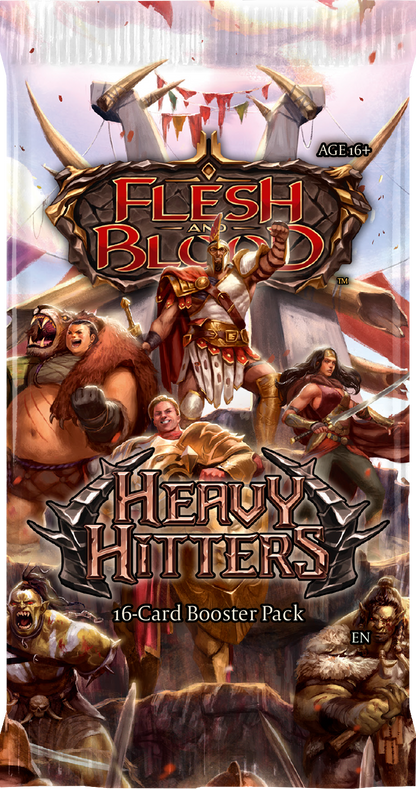 Flesh and Blood TCG - Heavy Hitters Booster Display - 24 Booster - Englisch
