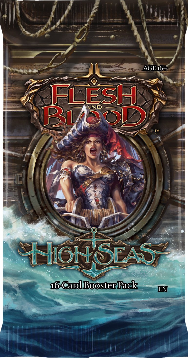 Flesh and Blood TCG - High Seas Booster Display - 24 Booster - Englisch