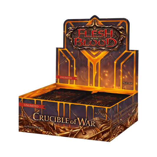 Flesh and Blood -  Crucible of War Unlimited Booster Display - 24 Booster - Englisch
