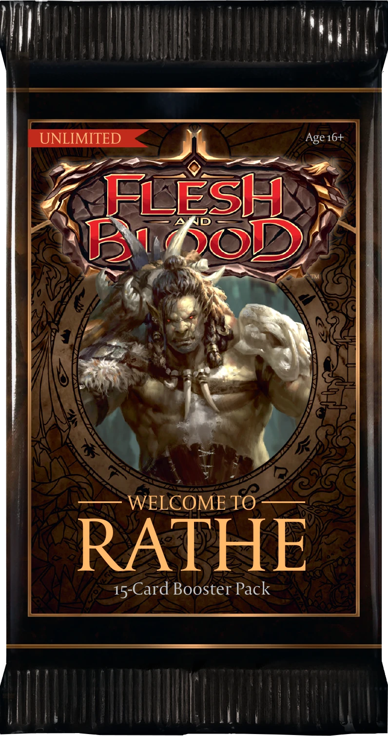 Flesh and Blood -  Welcome to Rathe Unlimited Booster Display - 24 Booster - Englisch