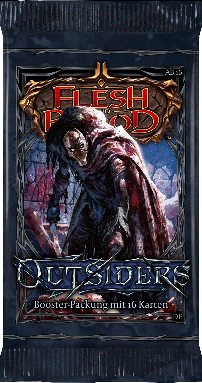 Flesh and Blood TCG - Outsiders Booster Display - 24 Booster - Deutsch