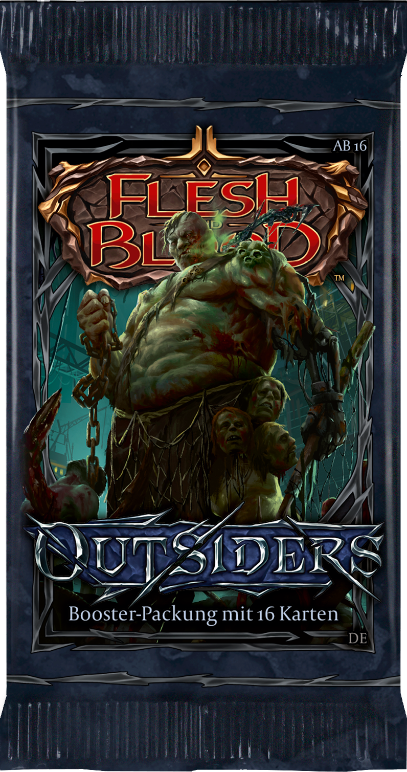 Flesh and Blood TCG - Outsiders Booster Display - 24 Booster - Deutsch