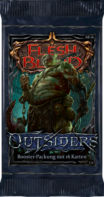 Flesh and Blood TCG - Outsiders Booster Display - 24 Booster - Deutsch