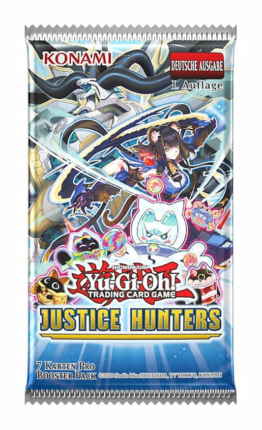 Yu-Gi-Oh! - Justice Hunters - 1 Booster - Deutsch